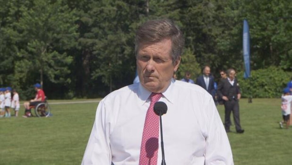 Le maire de Toronto, John Tory