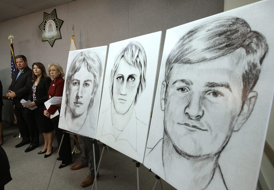 L'enquête concernant le Golden State Killer a été rouverte il y a deux ans. À ce moment, les autorités policières ont rendu publics des croquis du présumé criminel.