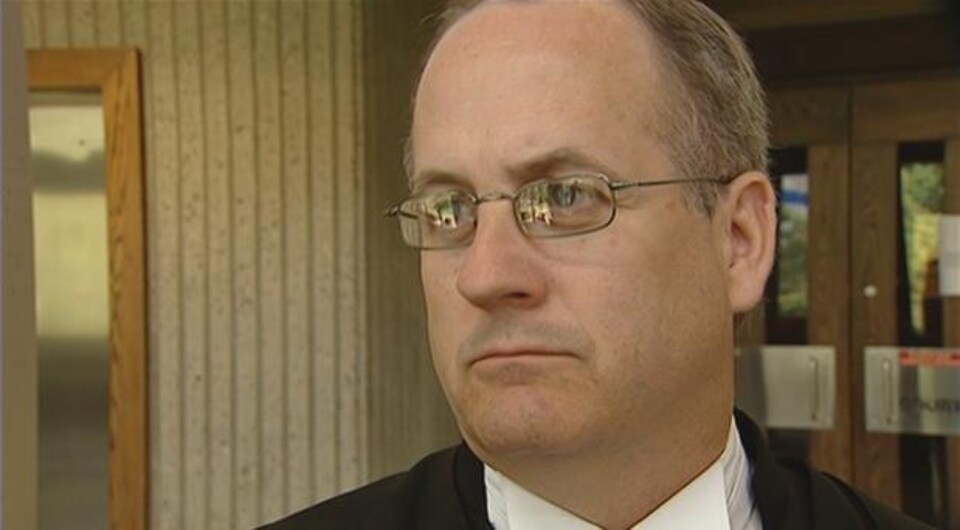 Le juge Greg Lenehan en 2009 à l'époque où il était procureur de la Couronne
