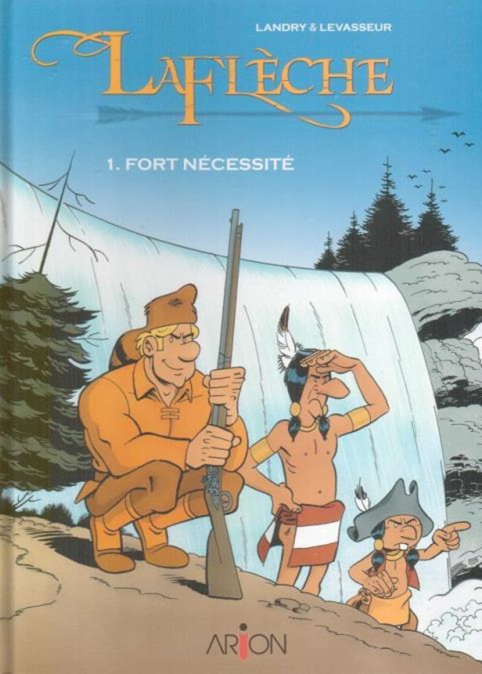 Obálka komiksu Laflèche, publikovaná v roce 2009.