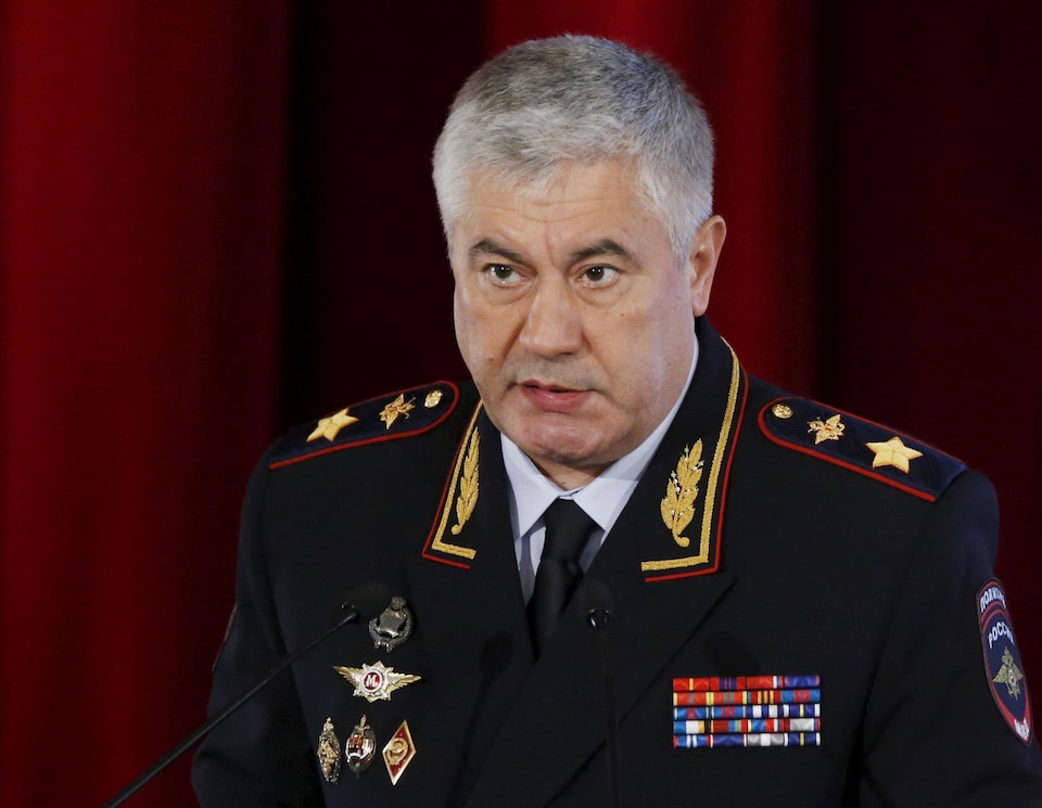 Le ministre russe de l'Intérieur, Vladimir Kolokoltsev. 