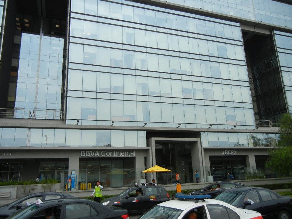 L'immeuble du siège social de la HudBay à Lima au Pérou.