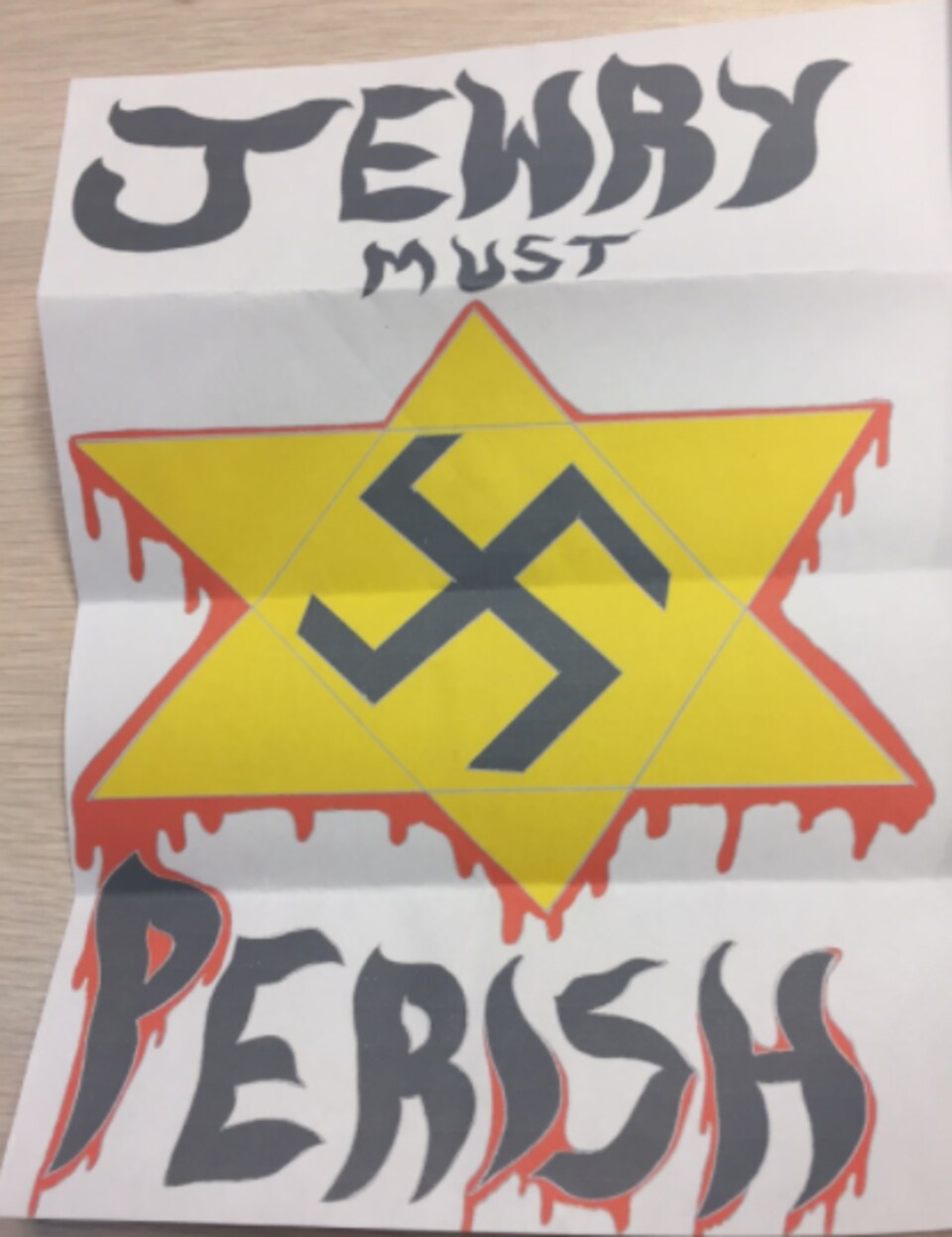 La lettre reçue dans les synagogues lundi, deux à Montréal, une à Toronto