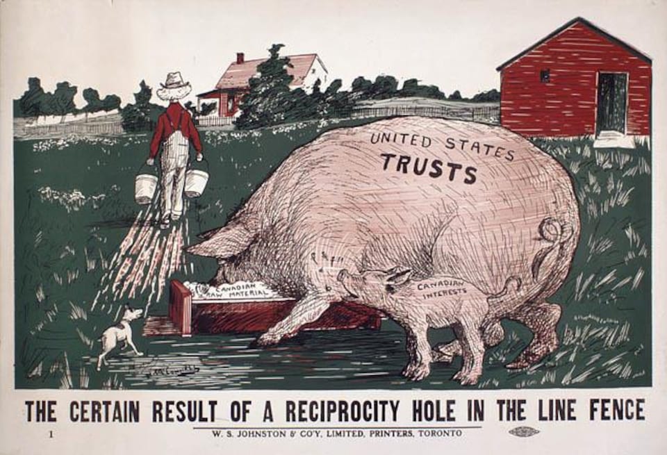 Publicité électorale de 1911.