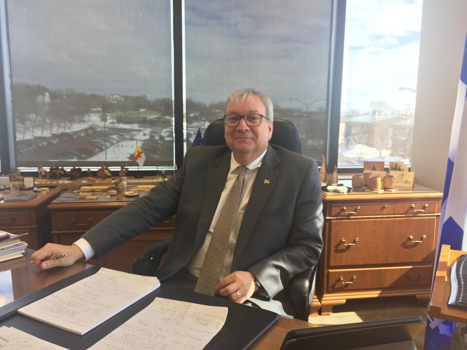 Luc Blanchette, ministre québécois des Forêts, de la Faune et des Parcs.