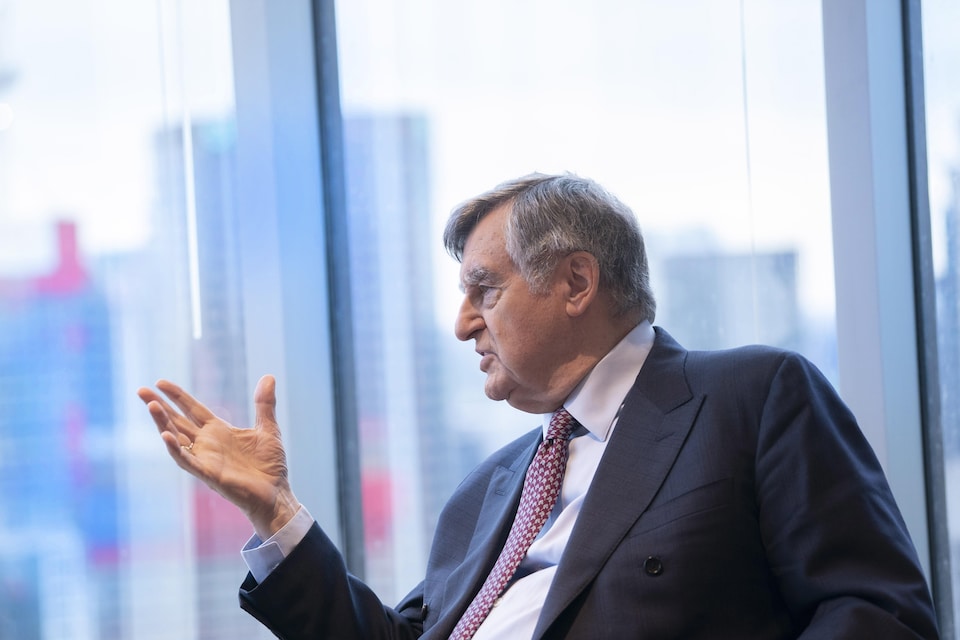 Mr. Bouchard is being interviewed.