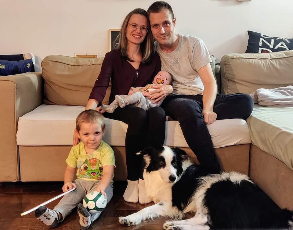 A family in Montreal.