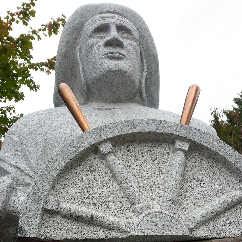 Sculpture de l'artiste Marc Graff.