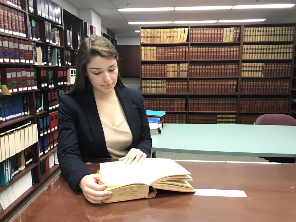 Marie Digney étudie le droit dans le programme de common law en français de l'Université de la Saskatchewan.