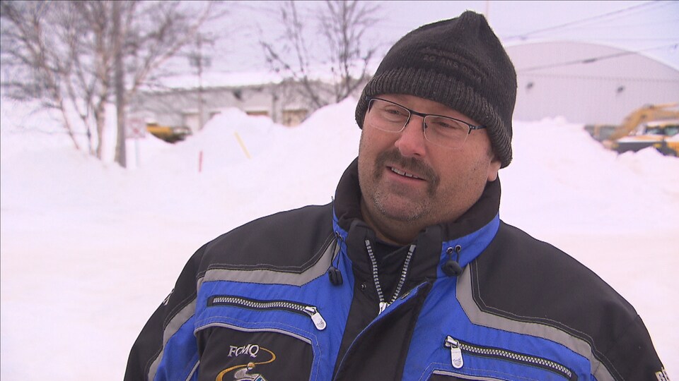 Michel Thibault, président de l'Association des clubs de motoneigistes de la Côte-Nord