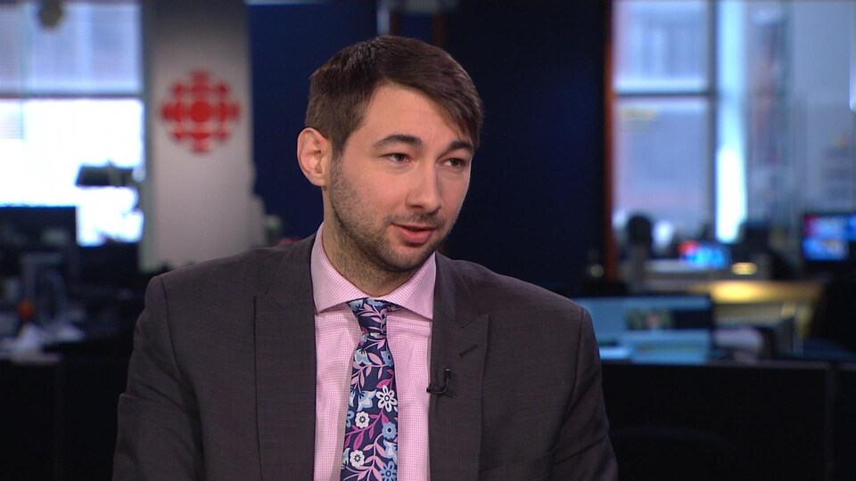 Guillaume Cliche-Rivard, président de l'Association québécoise des avocats et avocates en droit de l'immigration