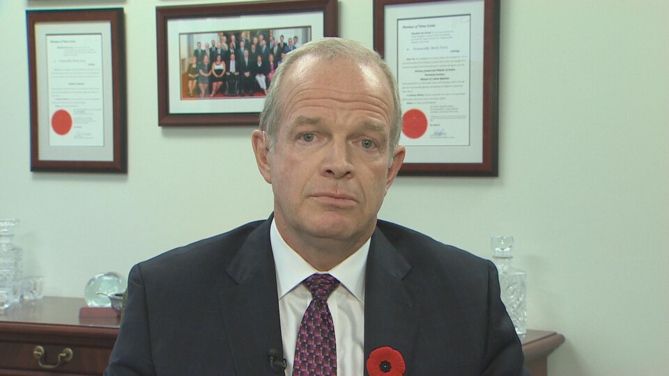 Le ministre de la Justice de la Nouvelle-Écosse, Mark Furey. 