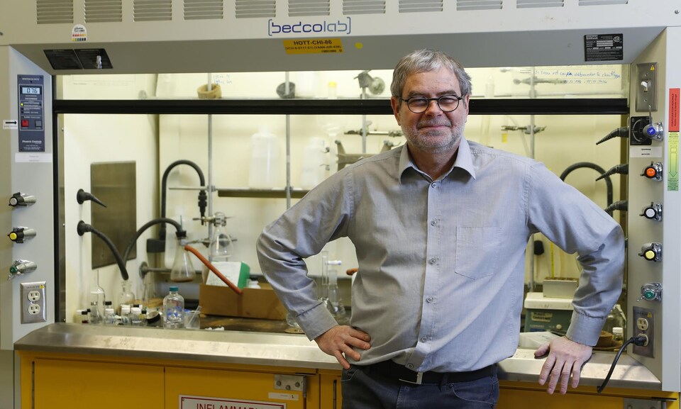 Le chimiste et professeur de chimie à l'Université Laval (Québec) Normand Voyer