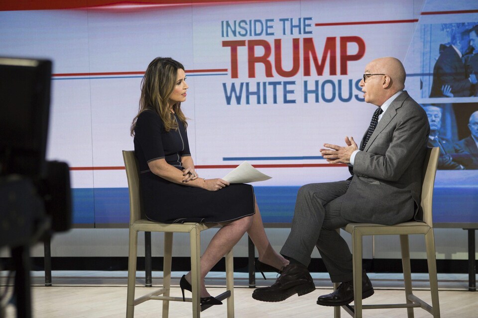 Savannah Guthrie et Michael Wolff.