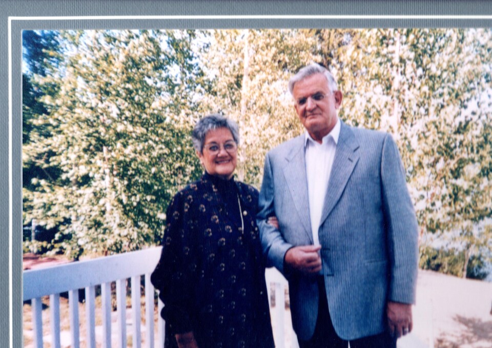 Les parents adoptifs de Serge, Monique Chevrier et Jean-Marc Gagné