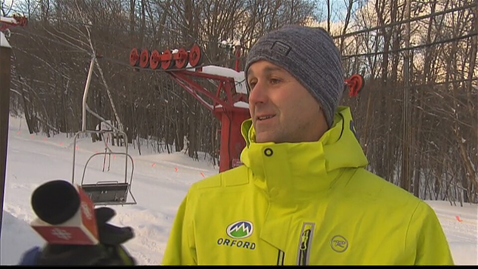 Pascal Mongeau, directeur général du centre de ski du mont Orford