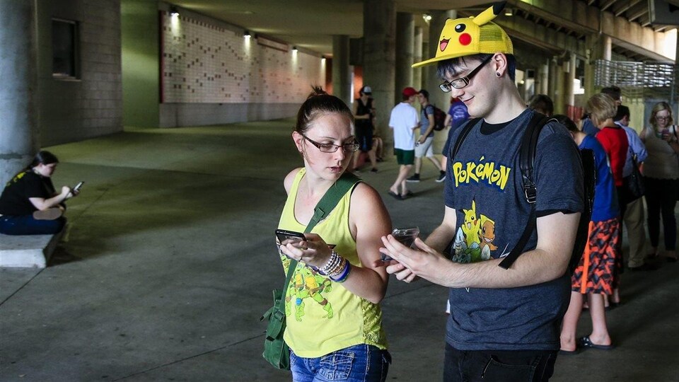 Des utilisateurs de Pokémon Go au Nebraska, États-Unis