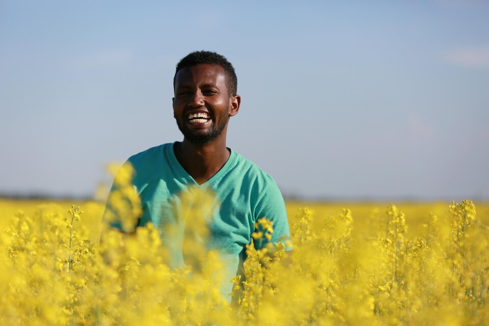 Guled Abdi Omar est un réfugié somalien.