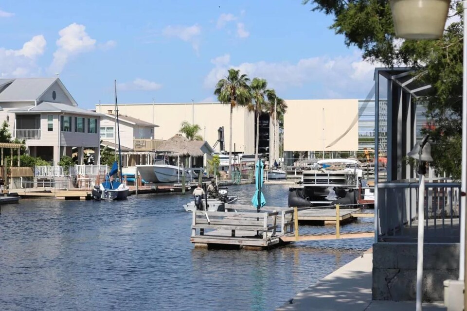 Research around a channel.