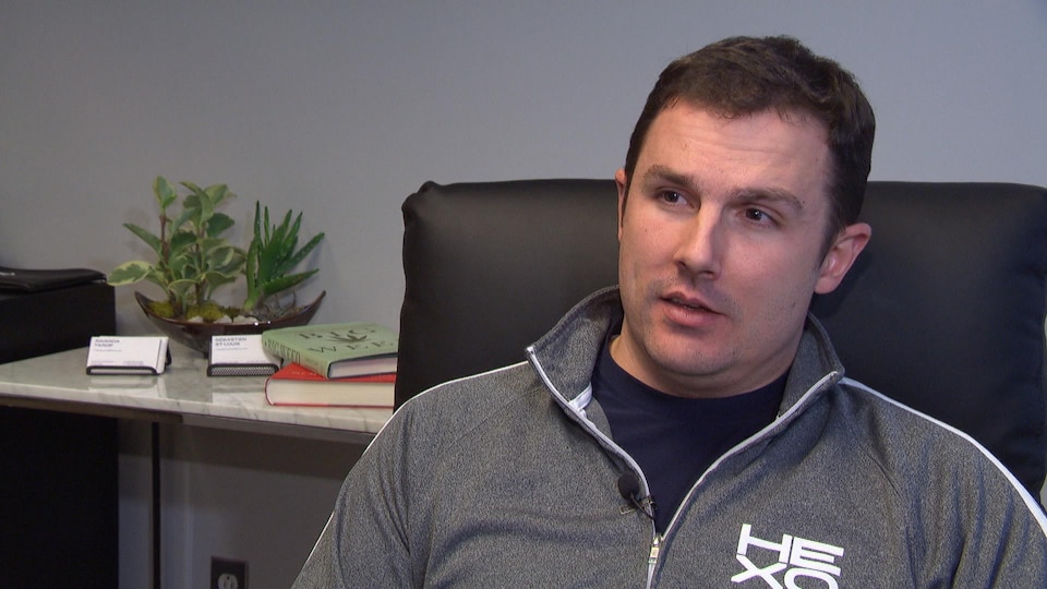 Le PDG d'Hexo, Sébastien St-Louis, admet que certains produits du cannabis ont été plus populaires que d'autres et que son entreprise est en train d'ajuster la production en conséquence.