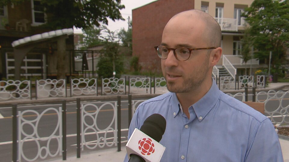 Sol Zanetti, candidat de Québec solidaire dans Jean-Lesage.