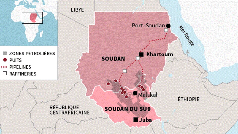 Portrait du Soudan du Sud