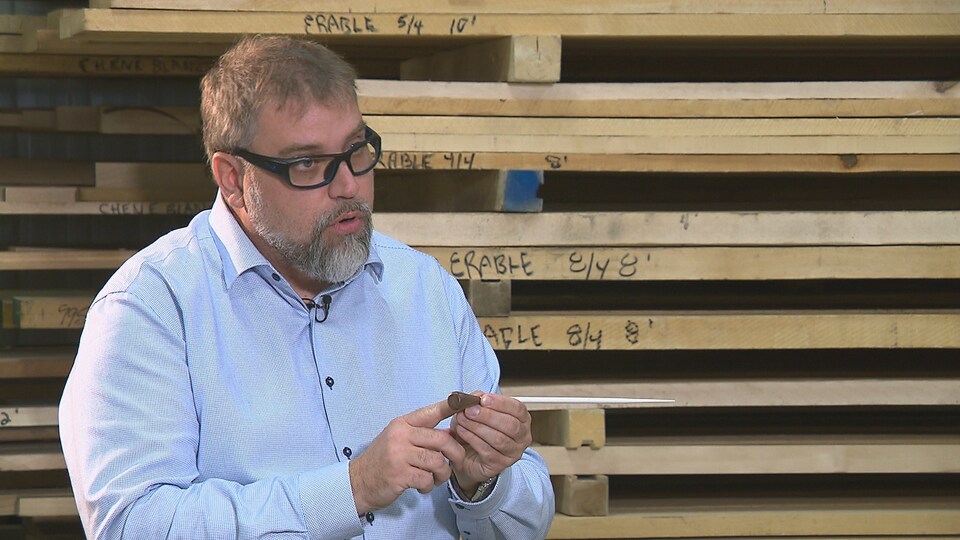 Stéphane Lagacé, président d’Atelier du bois St-Laurent 