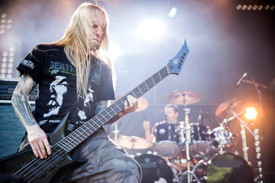 Le groupe Suffocation à Heavy Montréal 2016