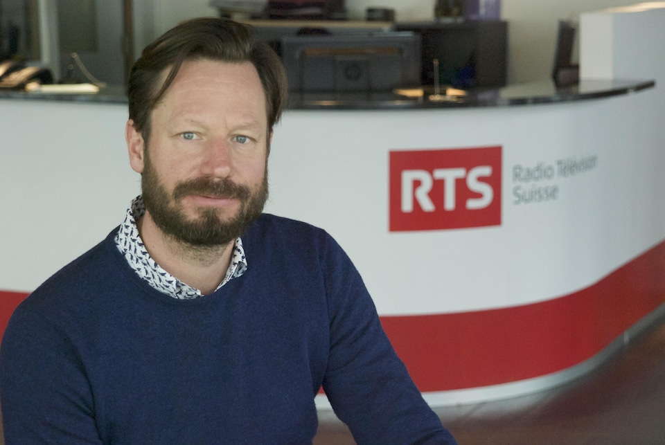 Sébastien Faure, producteur de l’émission Mise au point à la RTS
