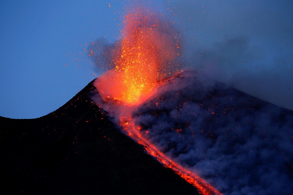 L'éruption du volcan Etna