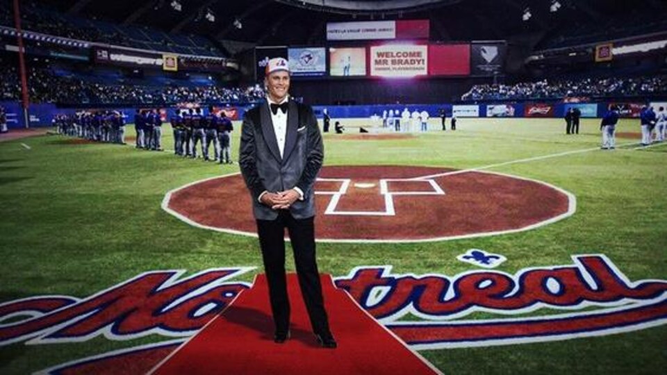 Tom Brady et son montage photographique