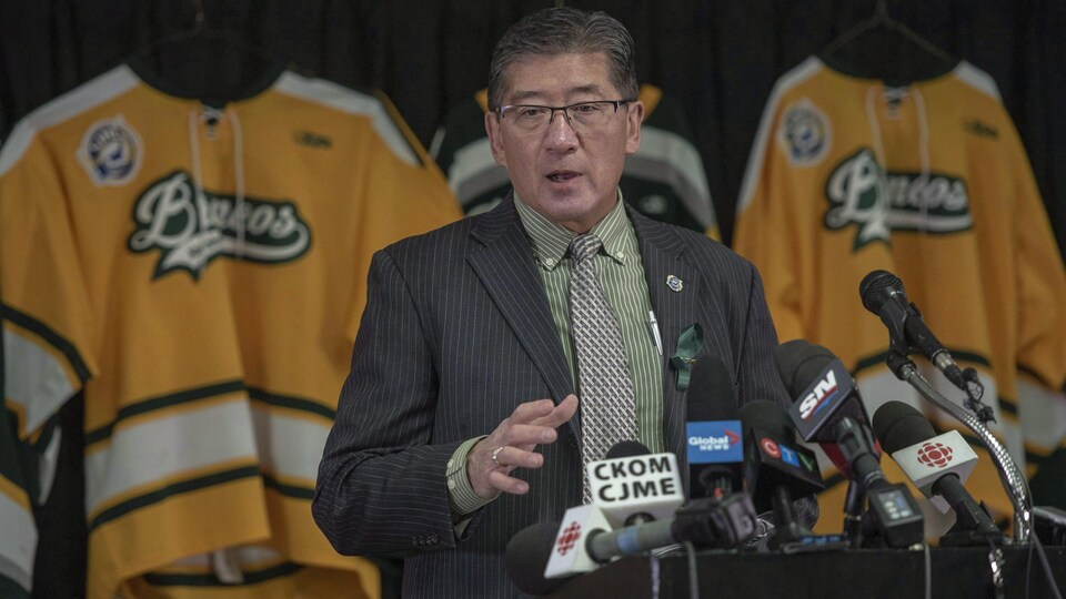 Le président de la SJHL, Bill Chow.