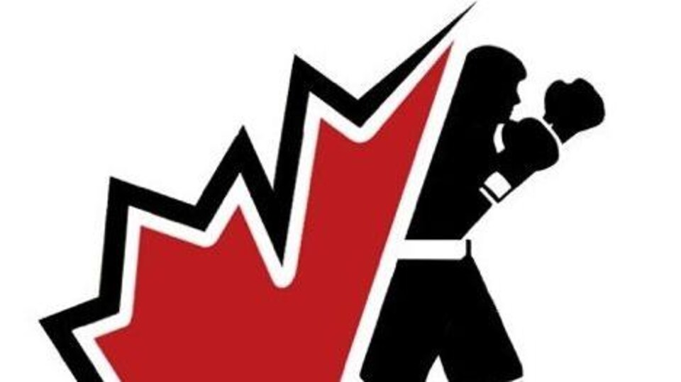 Le logo de Boxe Canada