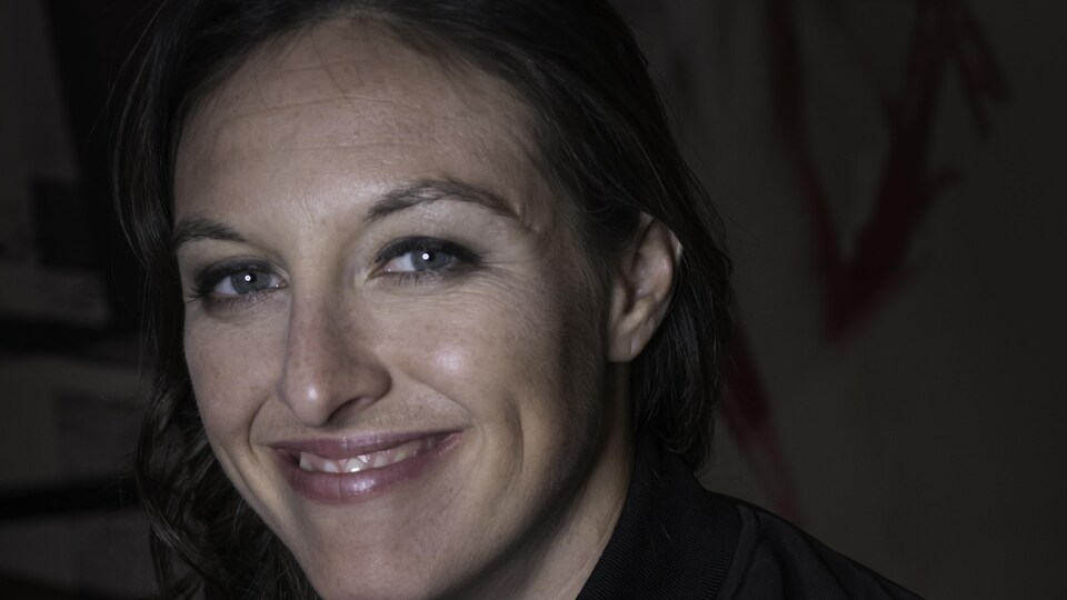 La paracycliste rimouskoise, Joanie Caron
