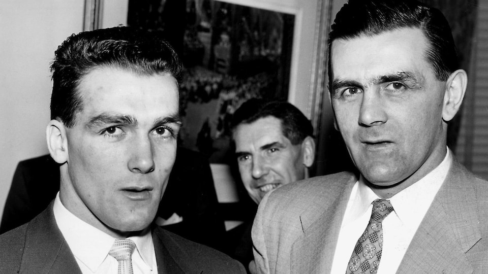 Henri Richard et Maurice Richard en complet