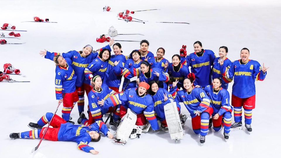 L'équipe féminine de hockey des Philippines