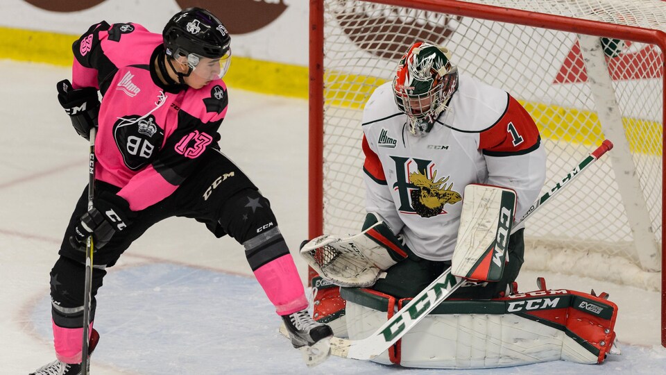 Alexis Gravel de retour avec les Mooseheads d'Halifax RadioCanada.ca