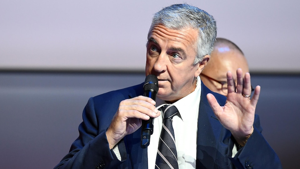 Luc Tardif, chef de mission de la France pour les Jeux olympiques de Pyeongchang.