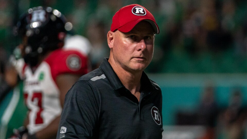 Paul LaPolice après la défaite des siens à Regina.