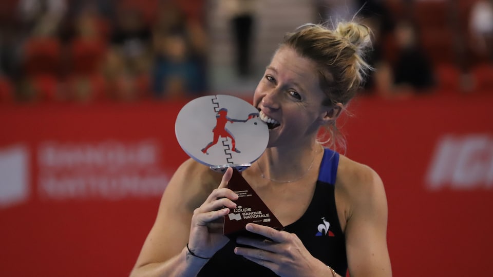 La Française Pauline Parmentier a battu l'Américaine Jessica Pegula en finale de la Coupe Banque Nationale à Québec