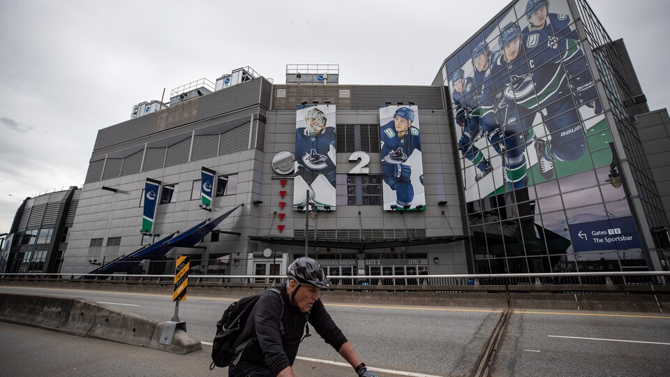 Le Rogers Arena, amphithéâtre des Canucks de Vancouver