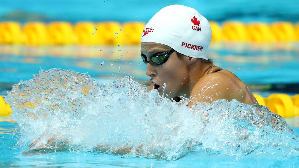 Sydney Pickrem au 200 m brasse