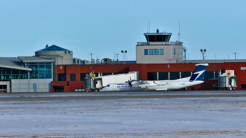 Aéroport international de Regina en Saskatchewan.