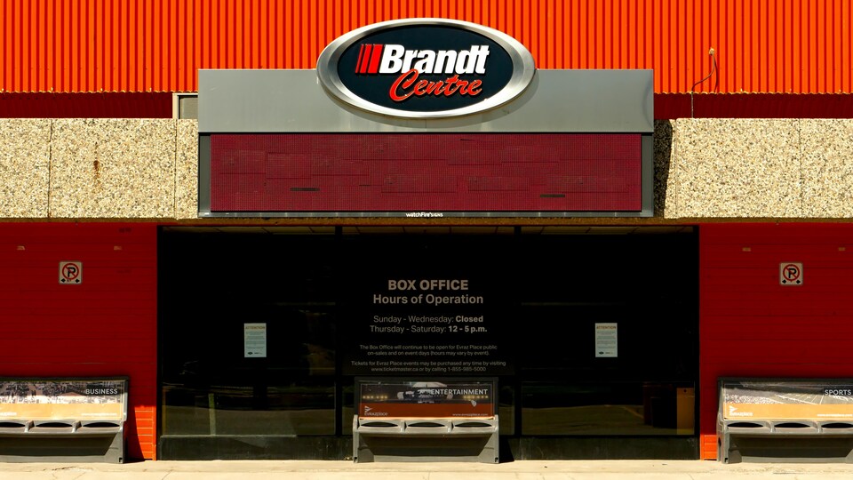 Le centre Brandt, à Regina.