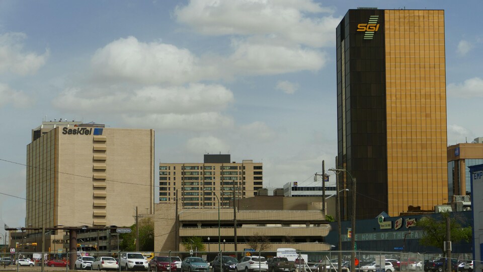 Les bureaux de la Société d'assurance de la Saskatchewan.