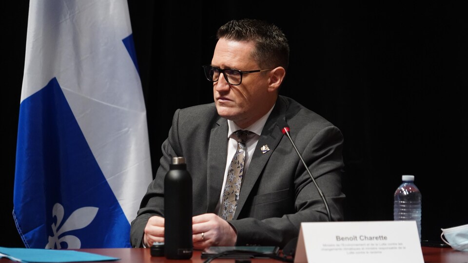 Le ministre de l'Environnement et de le Lutte contre les changements climatiques du Québec, Benoit Charette.