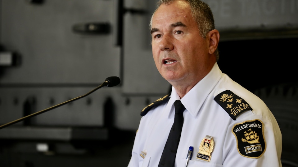 Robert Pigeon, directeur du Service de police de la Ville de Québec