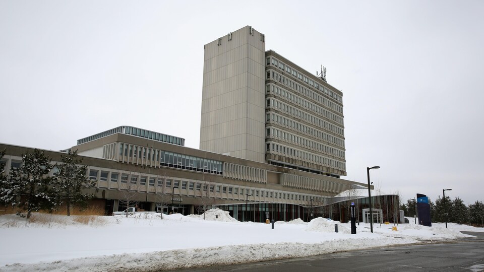 Un bâtiment de l'Université Laurentienne