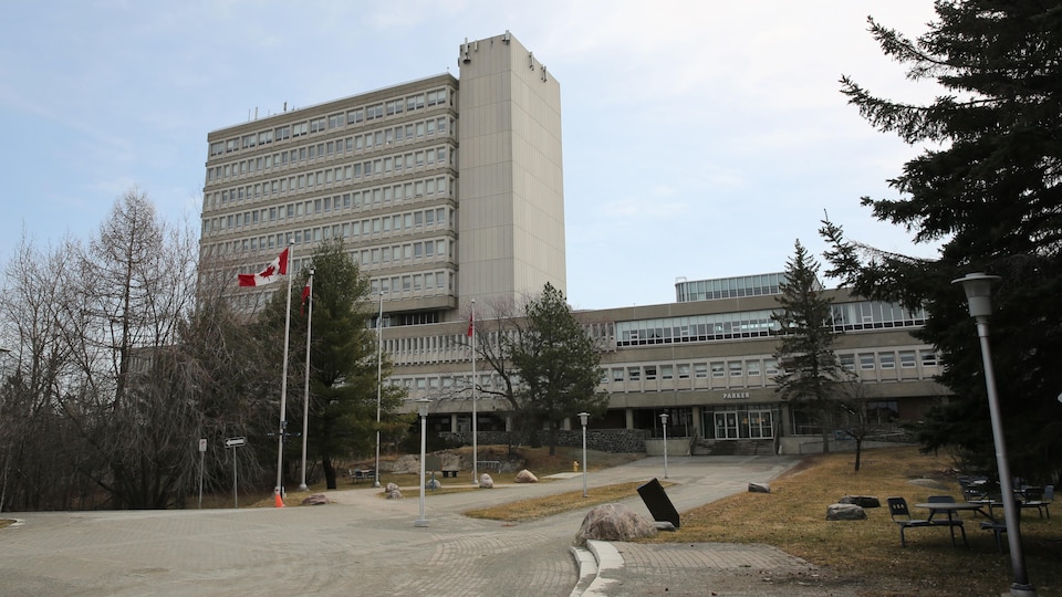 Le campus de l'Université Laurentienne.