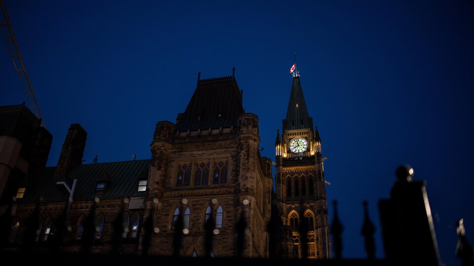 Édifice du Parlement à Ottawa